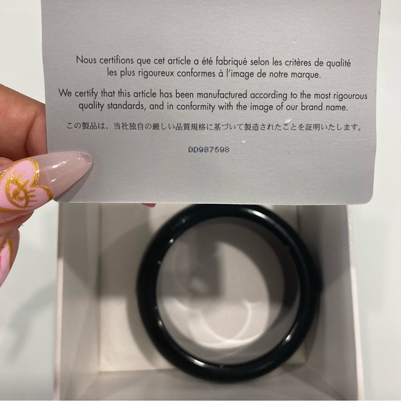 Dior Y2K Cannage Resin Bangle - Picture 6 of 8